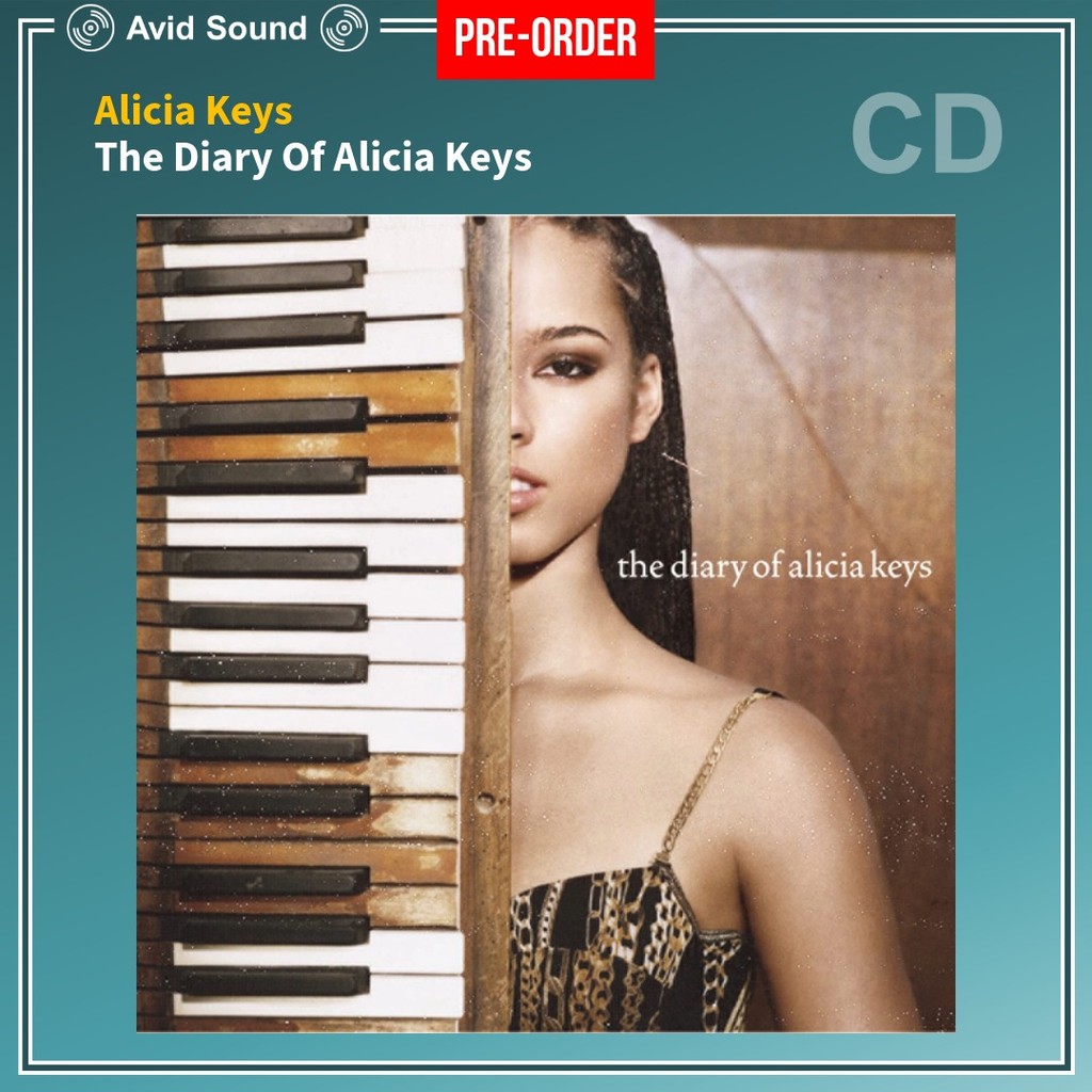 Pre-Order CD แผ่นซีดี Alicia Keys The Diary Of Alicia Keys ใหม่ ซีล Alicia Keys CD