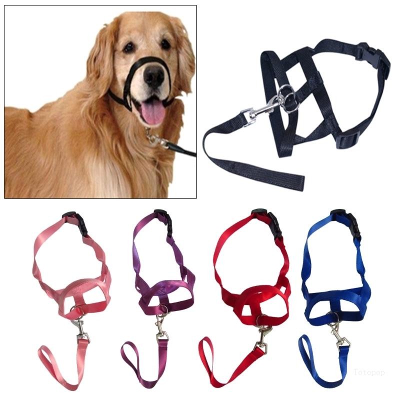 Top Dog Muzzle Puppies Small Medium Large Dog Nylon Muzzle Pet Muzzle for Grooming
