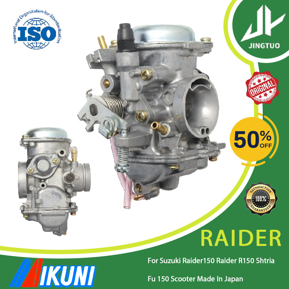 26mm Mikuni คาร์บูเรเตอร์รถจักรยานยนต์สําหรับ Suzuki Raider150 Raider R150 Shtria Fu 150 สกู๊ตเตอร์ Made In Japan