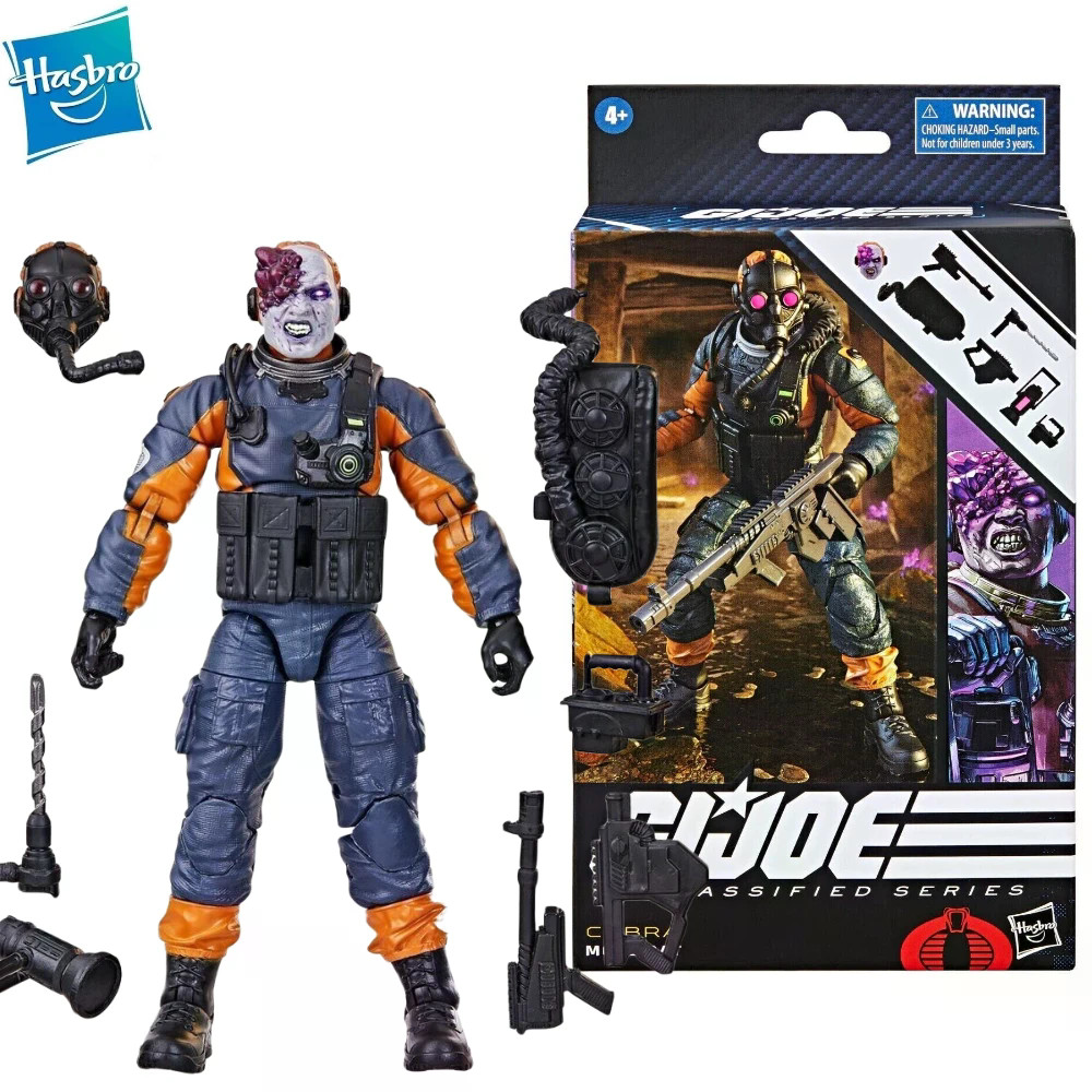 ฮาสโบร จี.ไอ. Joe GI Joe Classified Series 94 Cobra Mole Rat Action Figure ของเล่นงานอดิเรกของขวัญ