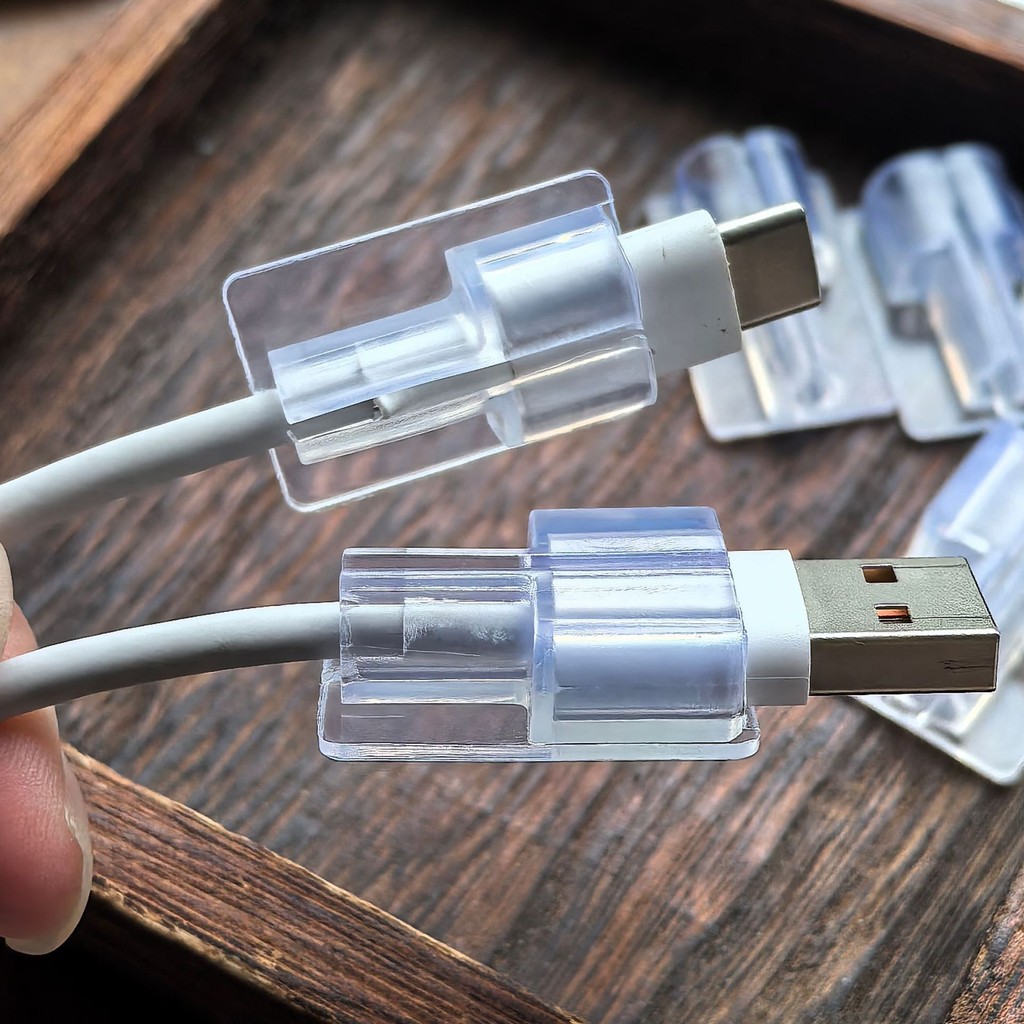 50/20/10 ชิ้นฝาครอบป้องกันสายเคเบิลข้อมูลสําหรับ lightning USB Type C ความโปร่งใสและความยืดหยุ่นการป้องกันสายชาร์จป้องกันการพับป้องกันการกัด