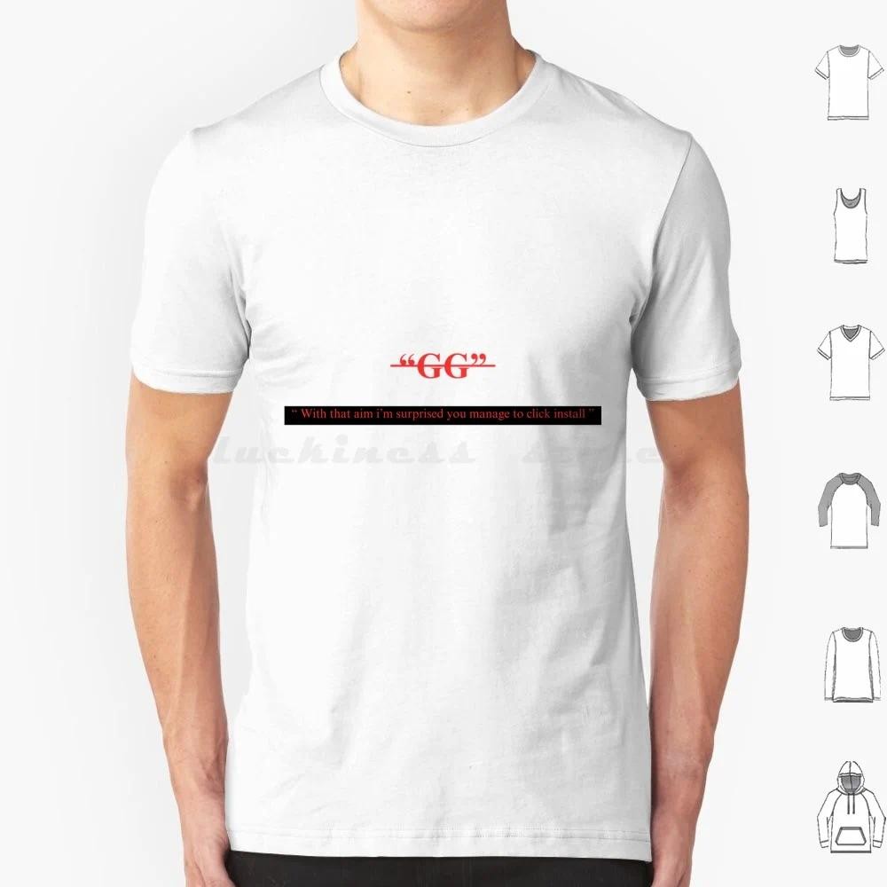 Ggt Shirt 6xl Cotton Cool Tee Gg Game Gamer Varolant Games Computer Fps Esport Csgo
