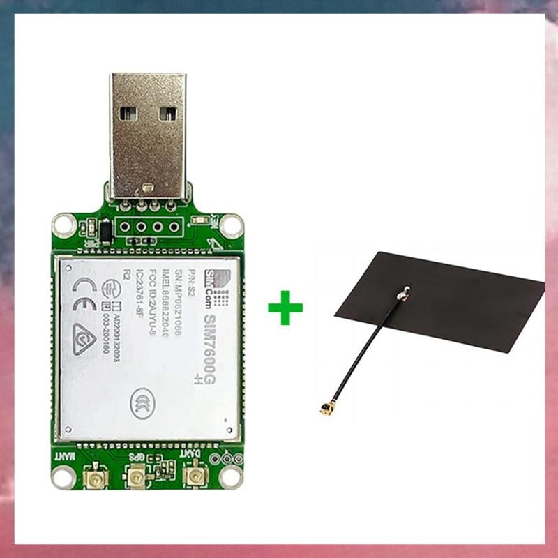 SIMcom SIM7600G-H LTE CAT4 USB Dongle Core Board + FPC รองรับ GNSS Development Core Board