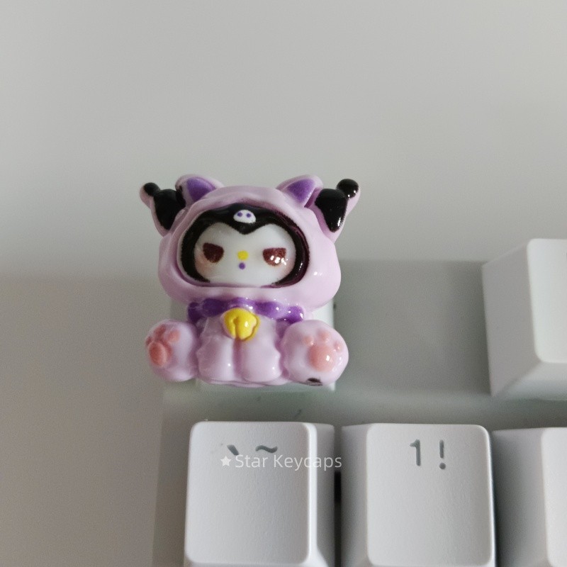 DIY Handmade Keycaps สร้างสรรค์น่ารักการ์ตูน Melody เกมคีย์บอร์ด Keycap ESC ปุ่มแป้นพิมพ์ตกแต่ง ราคา ถูกที่สุด ดีลบีเคเค แกลเลอรีภาพที่ 9