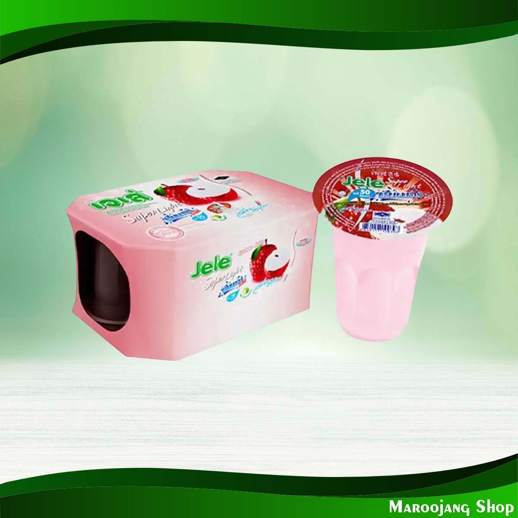 ซัมเมอร์ ลิ้นจี่ เจเล่ไลท์ 125 มล. x 6 ชิ้น Summer Lychee Jele Light