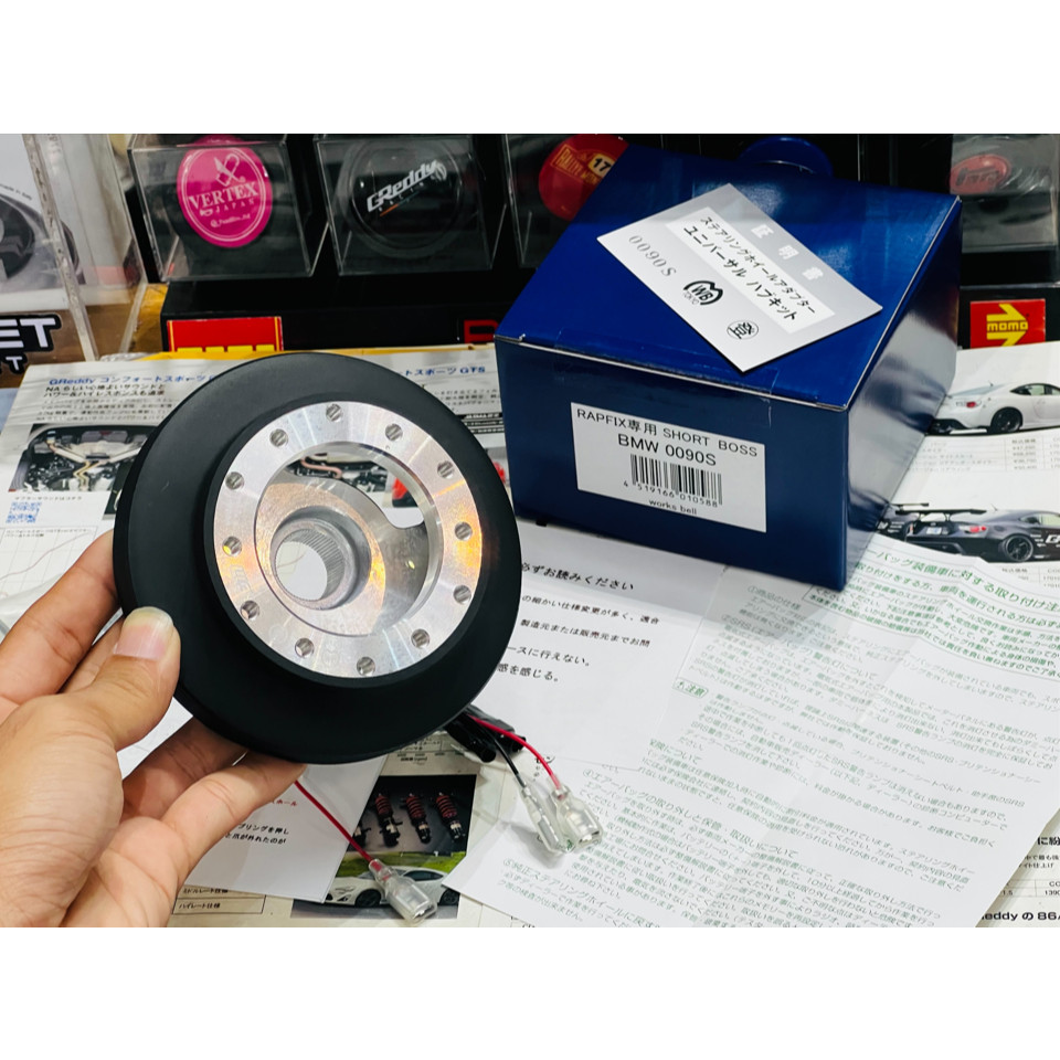 คอพวงมาลัย Works Bell Short Boss Kit For RAPFIX 0090S BMW 3 Series E90 E91 E92 E93 2005-2011 With Ai