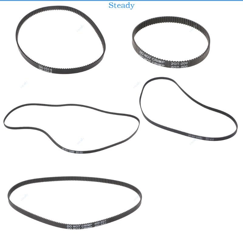 Steady GT2 Timing Belt Closed Loop 3D Printer Accessory 2GT 6mm Closed Synchronous Belt