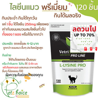 11/26 LYSINE PRO 120ชิ้น ไลซีน สูตรหมอ กระตุ้นภูมิ ป่วย ไม่ส…