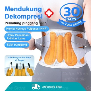 Lumbar Support Belt Korset Pinggang Sakit Korset Lumbal Tulang Belakang Meringankan Sakit Punggung