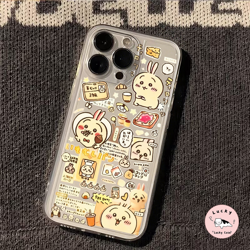 การ์ตูนน่ารักชิคาวะคู่อ่อนนุ่ม เคส Samsung A05s A15 A06 A52 A23 A55 A25 A54 A50 A31 A14 A24 A05 A34 A03 A51 A50 A04E - รูปที่ 3