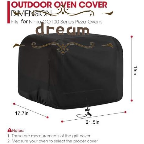 ฝาครอบสําหรับ Woodfire OO101 Series กันน้ํา Weatherproof ฝาครอบย่างเตาอบพิซซ่า