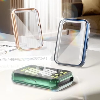 กรณี TPU อ่อน forSamsung Fit 3 ทั้งหมดรอบด้วยฟิล์มป้องกันหน้าจอปกป้องกันชนเชลล์อุปกรณ์เสริม for Huawei Band 11