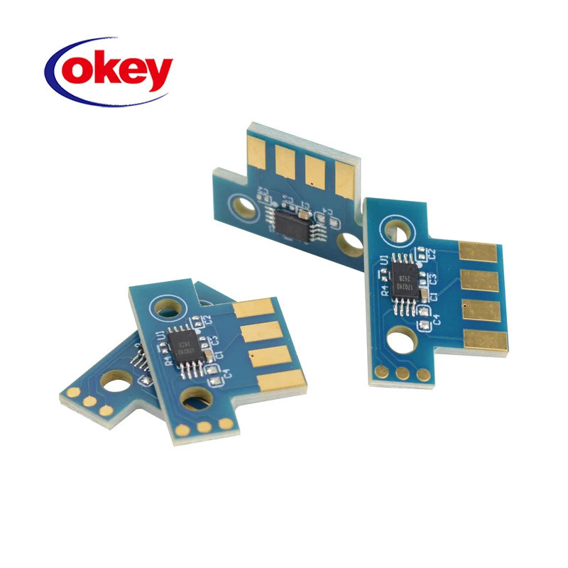 4pcs 70C1HK0 70C2HK0 70C8HK0 4K 3K Toner Chip สําหรับ Lexmark CS310 CS410 CS510N CS410N CS510DE ตลับ