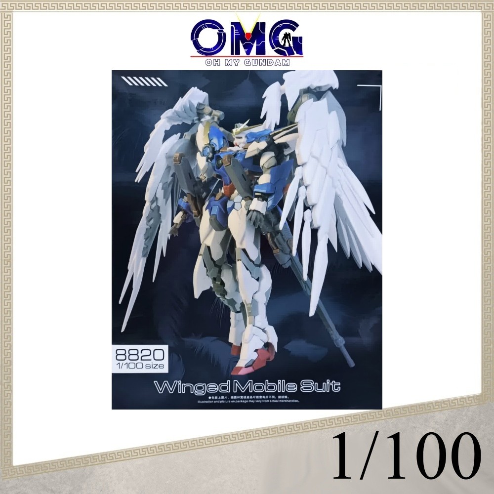 HIRM 8820 1/100 Wing Zero EW MG High Resolution Model Kit ความละเอียดสูง MG 8820 ใหญ่ OMG Wing EW