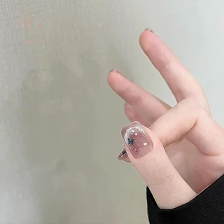 [maybeauty] 12 กริด/กล่องการเพิ่มประสิทธิภาพเล็บเลื่อม Ultra-thin Star Bow Shapes Glitter Gradient เล็บอุปกรณ์ตกแต่ง {TH}