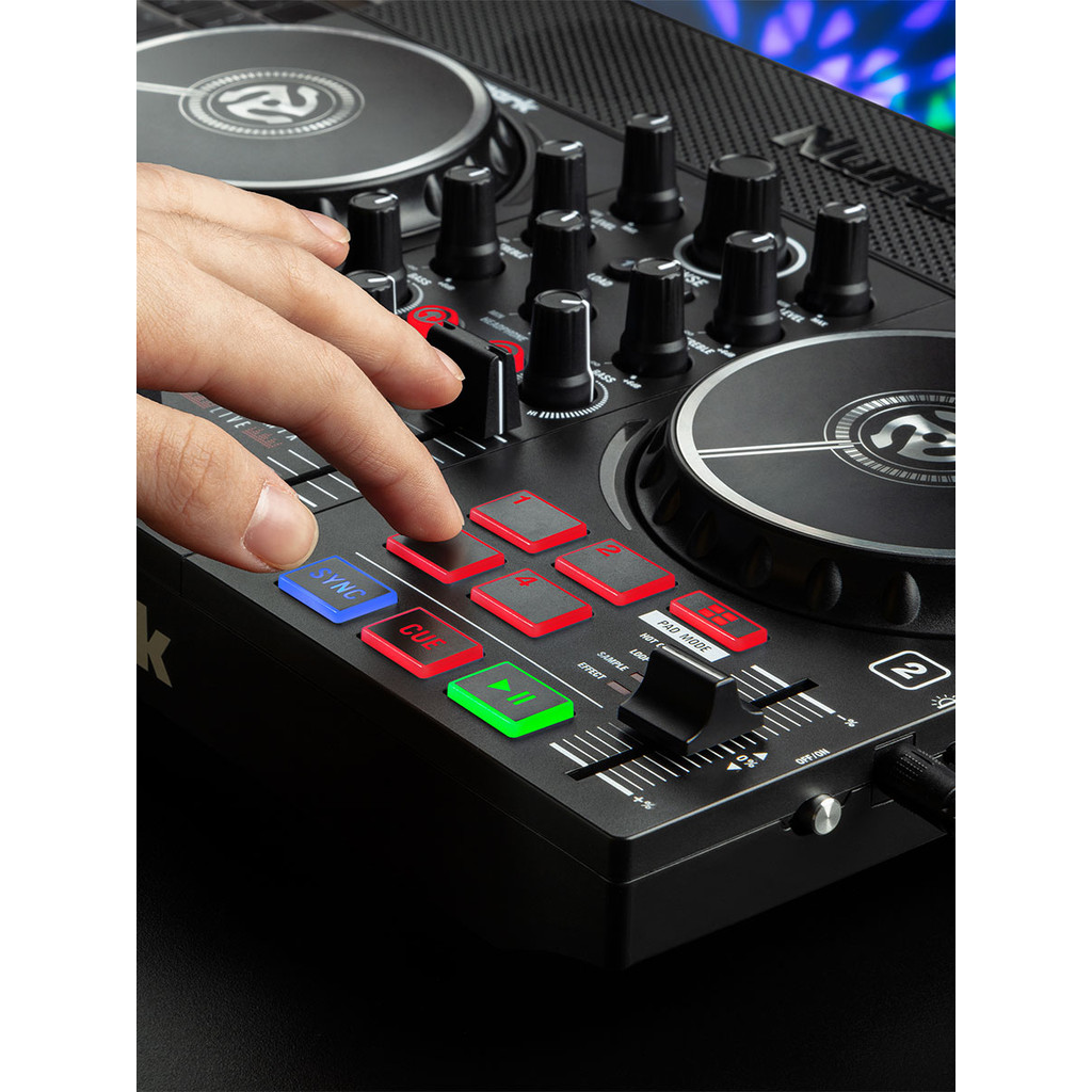 Numark Dew Code Partymix2 II Live DJ Light Mini Drive Player Portable Controller ซอฟต์แวร์ฟรี
