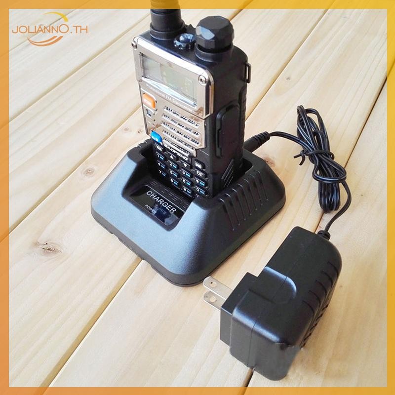 Joliann0 Walkie Talkie Original Desktop Charger สําหรับ UV-5R A /E / Plus TP Two way th