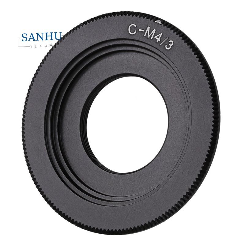 เลนส์ C Mount สีดําสําหรับ Micro 4/3 อะแดปเตอร์ E-P1 E-P2 E-P3 G1 GF1 GH1 G2 GF2 GH2 G3 GF3 GF3 C-/3