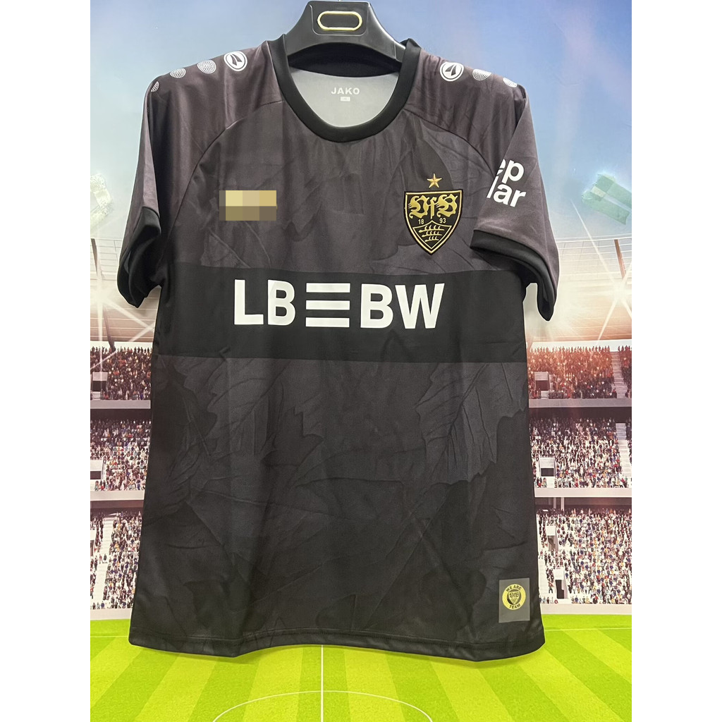 เสื้อฟุตบอล VfB Stuttgart แบบทีมเยือน 2025-26 พร้อมบริการปรับแต่งชื่อและหมายเลข AAA+