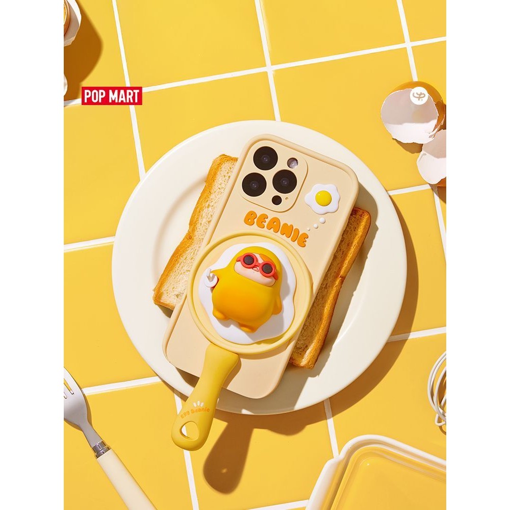 P POPMART PUCKY Egg Bean Series เคสโทรศัพท์