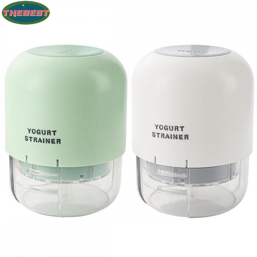 <Thebest>Fine Mesh Yogurt Strainer Pressure Filtration with Lid for Greek Yogurt Home UseHot Sale
