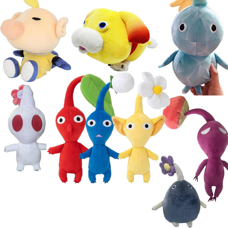 Pikmin 4 ของเล่นตุ๊กตาน้ําแข็ง Pikmin ตุ๊กตา All Star Ice Pikmin Series ตุ๊กตา Readystock