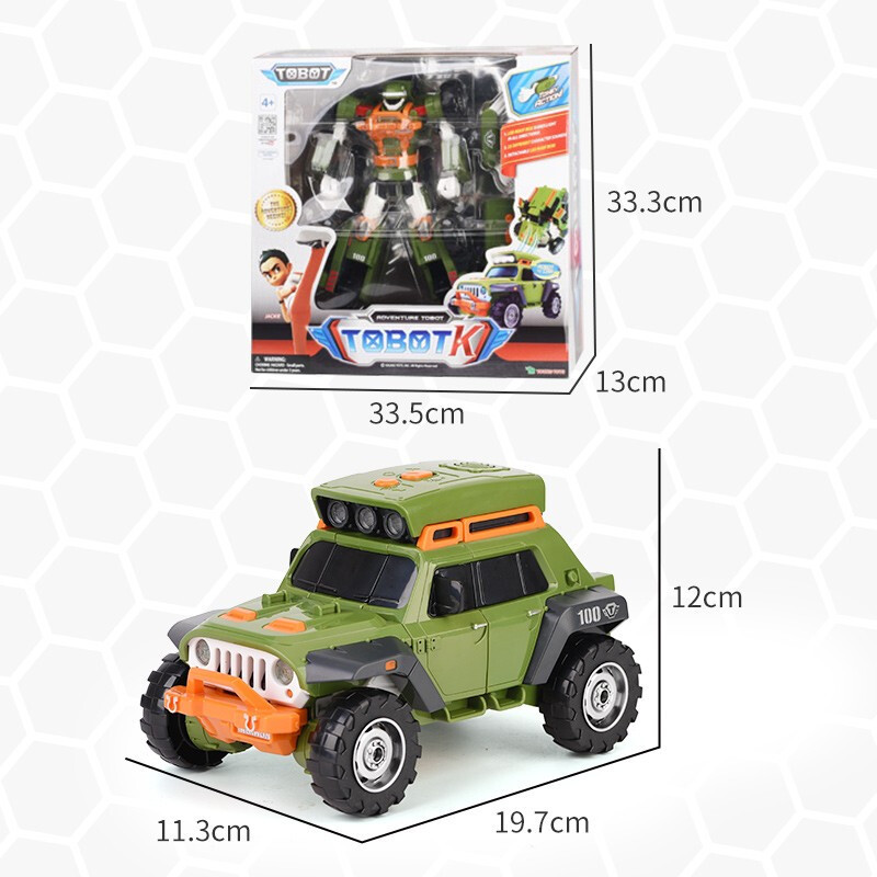 YOUNGTOYS เกาหลีนําเข้า TOBOT TOBOT TOBOT TOBOT TOBOYS K Super Power Version301042พร้อมกุญแจ