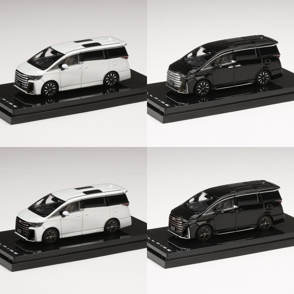 Ready Stock Fast Shipping Ready Stock HOBBY JAPAN 1: 64 Toyota Velfire MPV โลหะผสมใหม่ HJ