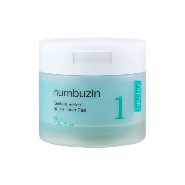 Numbuzin No. 1 Centella Re Leaf Creen Toner Pad 190ml