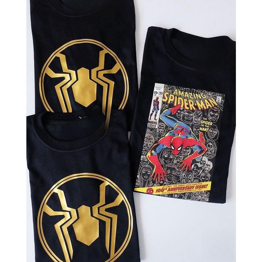 Kao3 เสื้อยืด Marvel Spider-Man No Way Home เหมาะสำหรับทั้งชายและหญิง เหมาะสำหรับเด็ก