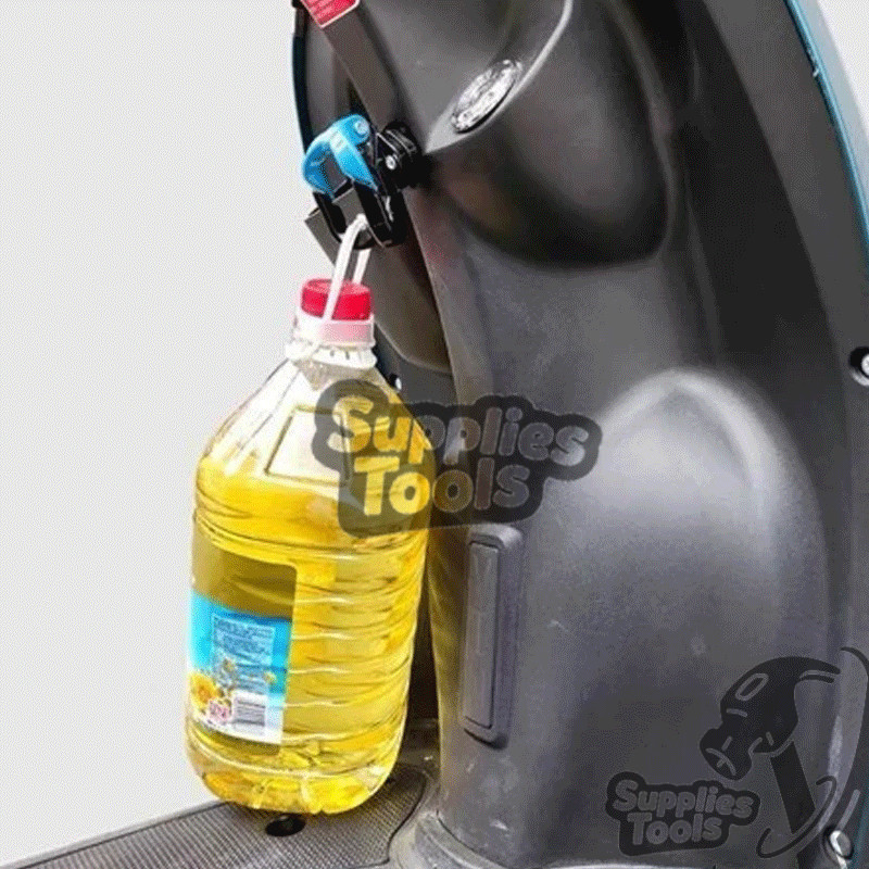 ตะขอแขวนของมอเตอร์ไซค์ มอเตอร์ไซค์ ตะขอเกี่ยวของ พกพาสะดวก ทนทานต่อการกัดกร่อน เหมาะสำหรับรถจักรยานยนต์ - รูปที่ 7