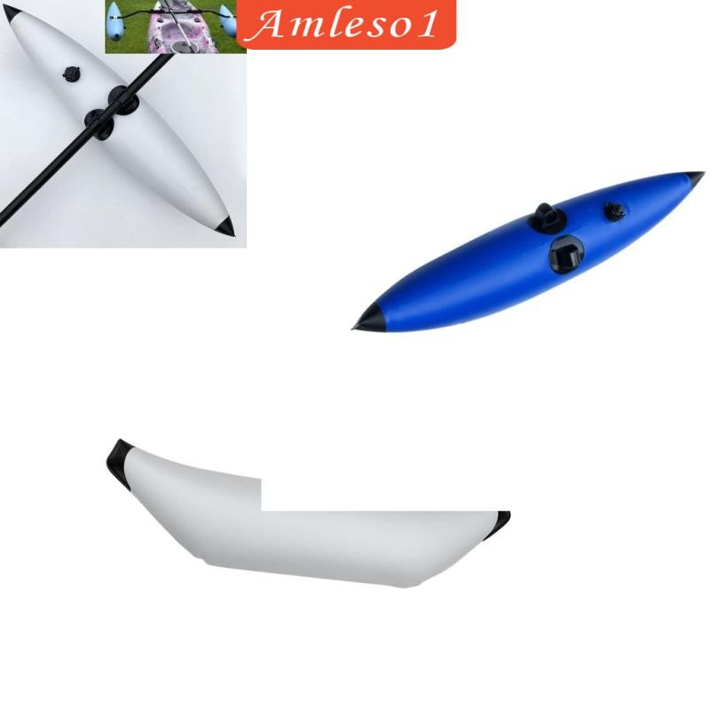 [Amleso1] ทนทาน PVC Kayak ตกปลา Inflatable Outrigger Stabilizer - เลือกสี