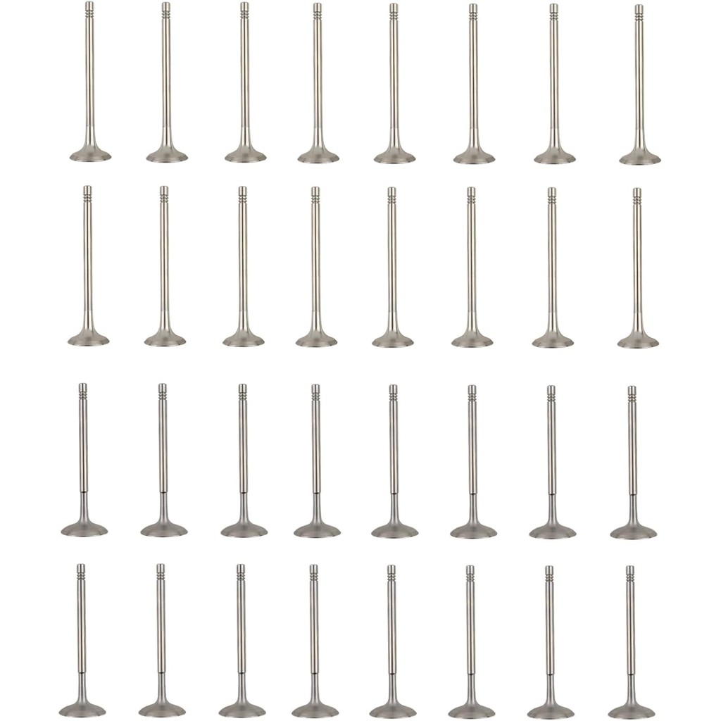32 ชิ้นไอเสียวาล์วและวาล์วไอดีชุดใช้งานร่วมกับ BMW 550i 650i 750i X5 X6 F01 F02 F07 F10 E70 E71 N63B