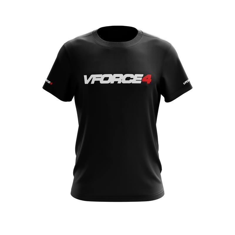 เสื้อยืดสไตล์รถแข่ง Vforce F1 ทำจากใยโพลีเอสเตอร์คุณภาพดี แห้งไวและระบายอากาศได้ดี เหมาะสำหรับผู้ชาย