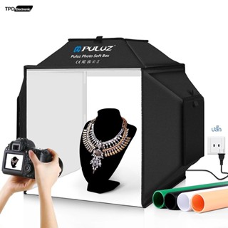 PULUZ Soft box 40ซม. folding 72W 5500K สตูดิโอถ่ายภาพกล่อง L…