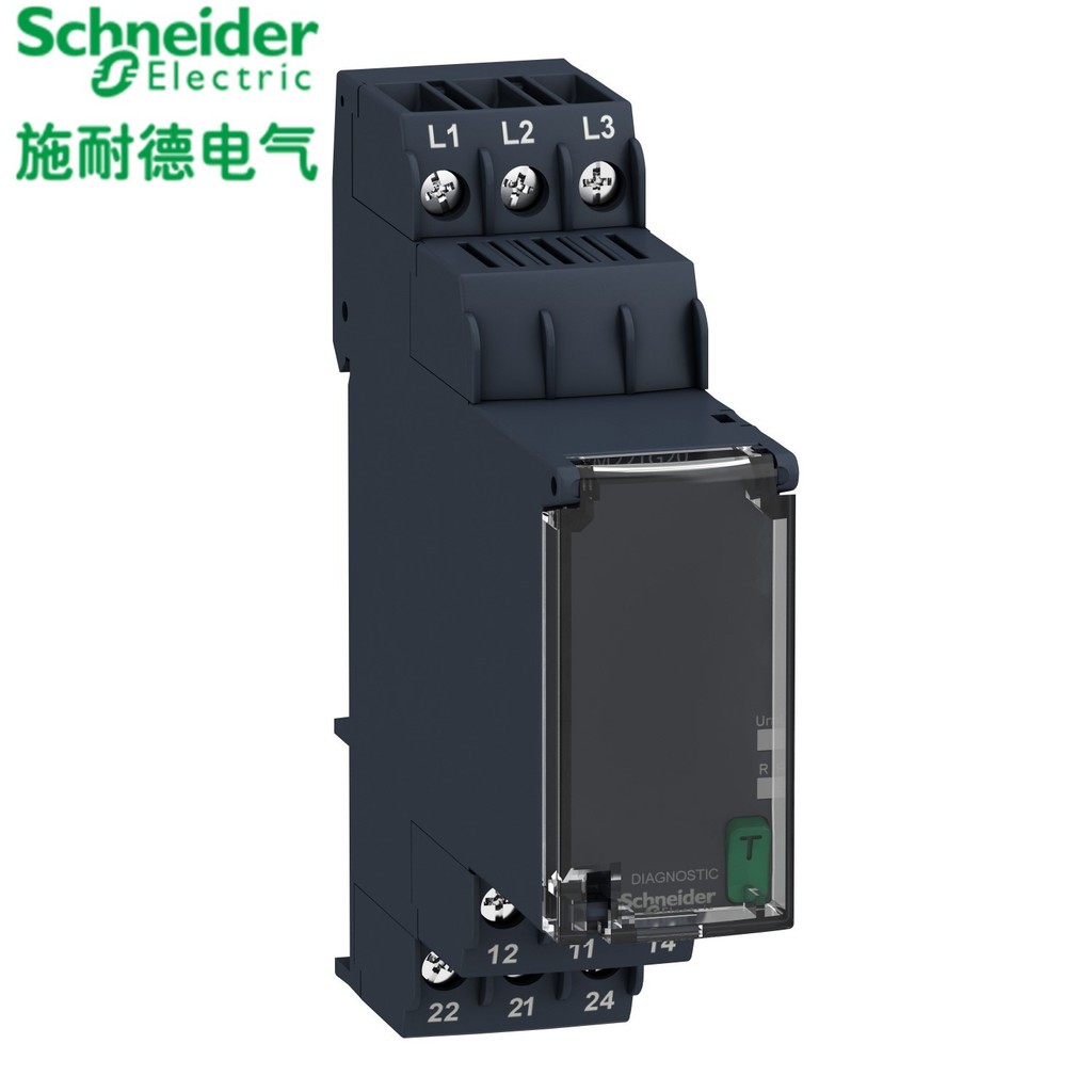 รีเลย์การตรวจสอบลําดับเฟส RM22TG20 ตัวป้องกันเฟสที่หายไปแทนที่: RM4TG20 2 เปิด 2 ปิด