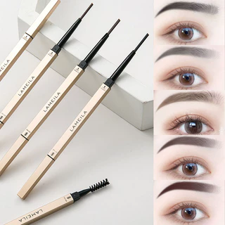 【ข้อเสนอพิเศษ 12แพ็ค】ดินสอเขียนคิ้ว LAMEILA กันน้ำ ติดทนนาน ไม่เปลี่ยนสีและกันเหงื่อ นักเรียน มือใหม่