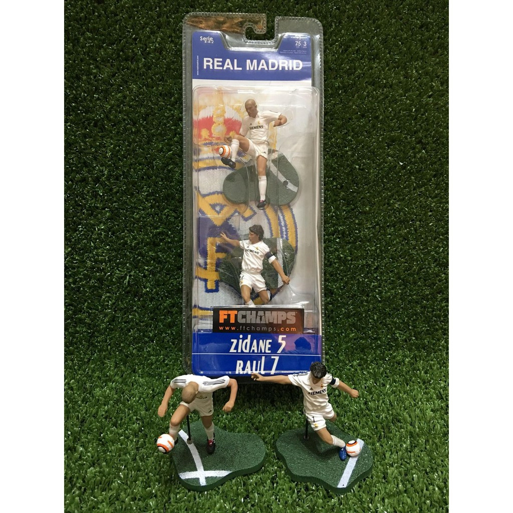 Championship FT CHAMPS ตุ๊กตาฟุตบอล 10ซม. แพ็คคู่ (Zidanai+Laur) ของขวัญ