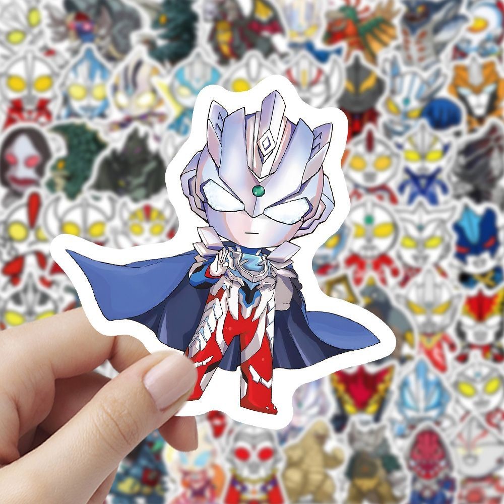 240 แผ่นรุ่น Q Ultraman สติกเกอร์ Ultraman สติกเกอร์ Degas น่ารักการ์ตูนเด็กคู่มือสติกเกอร์ 240 Q Ed