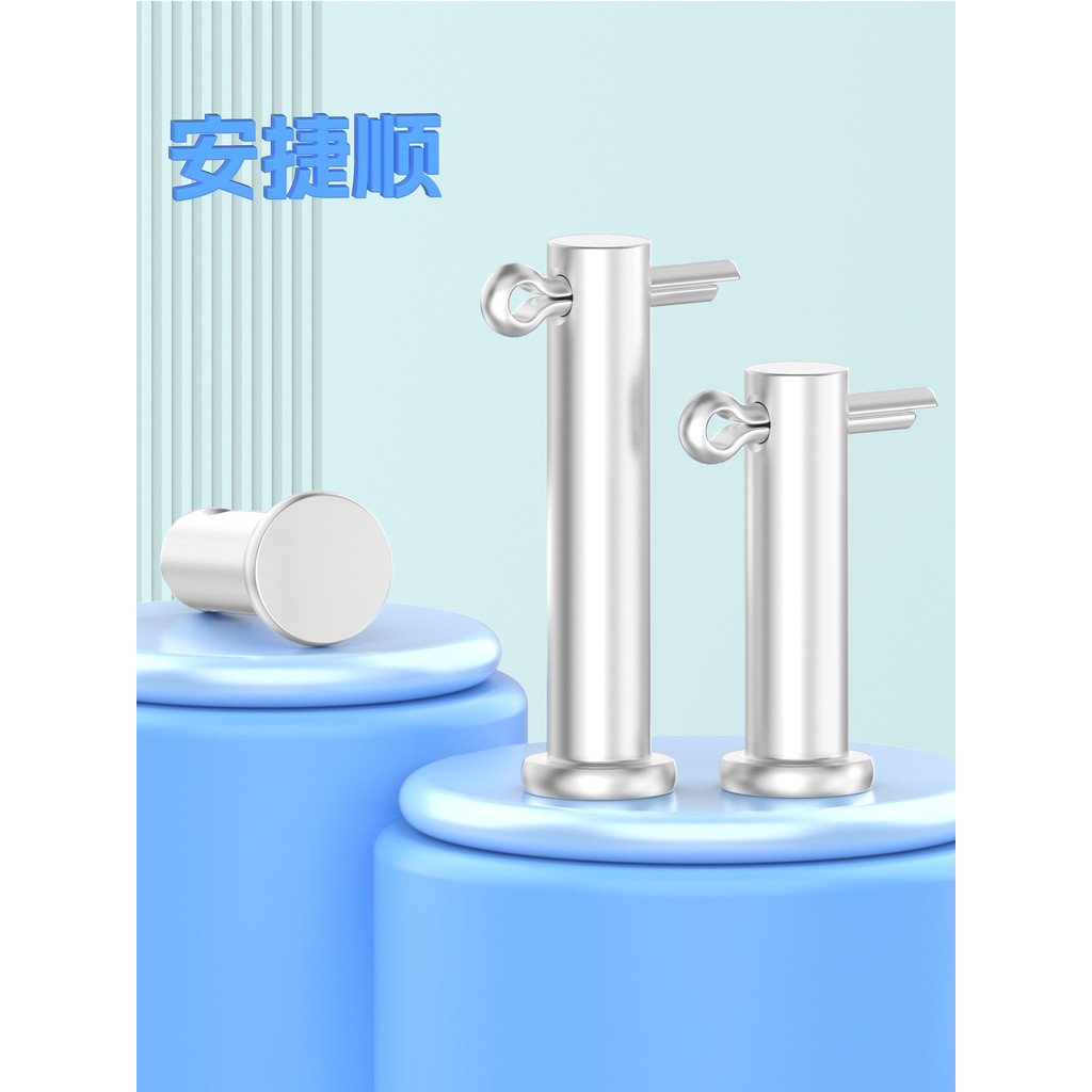 หมุดชุบสังกะสีพร้อมรูเพลา b-Type หัวแบน Pin เล็บทรงกระบอก Pin ตําแหน่ง Pin GB882M3M5M6M8M10M12 UO5U