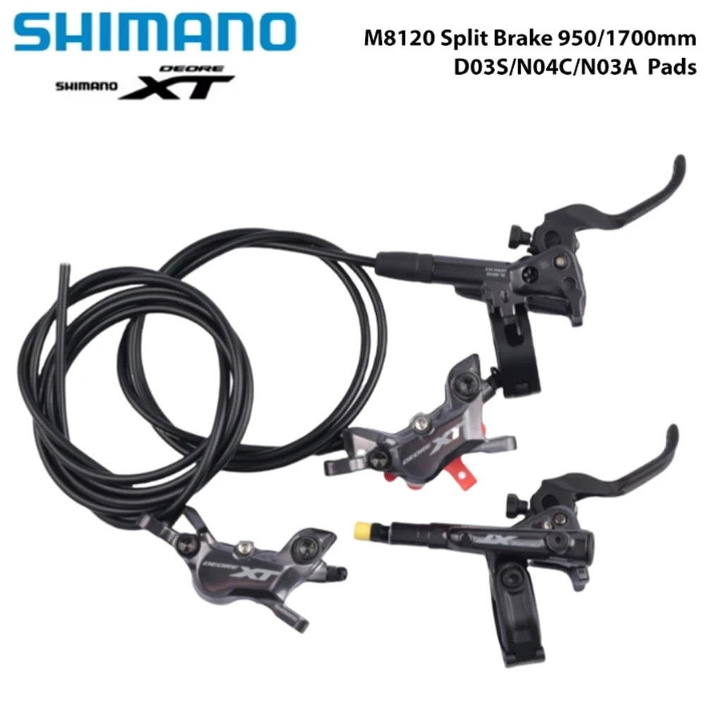 Shimano Deore XT M8120 เบรคไฮดรอลิกสำหรับจักรยานเสือภูเขา ขนาด 950/1700 มม., โมเดล D03S N03A N04C