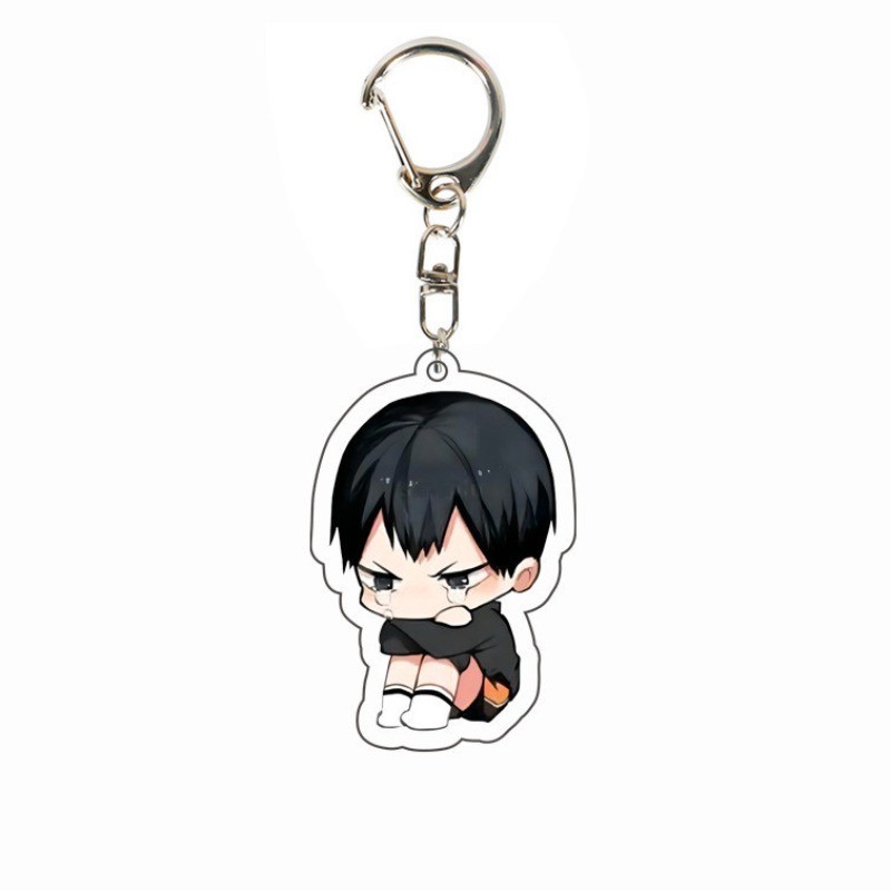 ไฮคิว!! พวงกุญแจอะคริลิค Oikawa Tooru Hinata Shouyou อะนิเมะ Q-version อุปกรณ์ต่อพ่วงพวงกุญแจ ราคา ถูกที่สุด ดีลบีเคเค แกลเลอรีภาพที่ 7