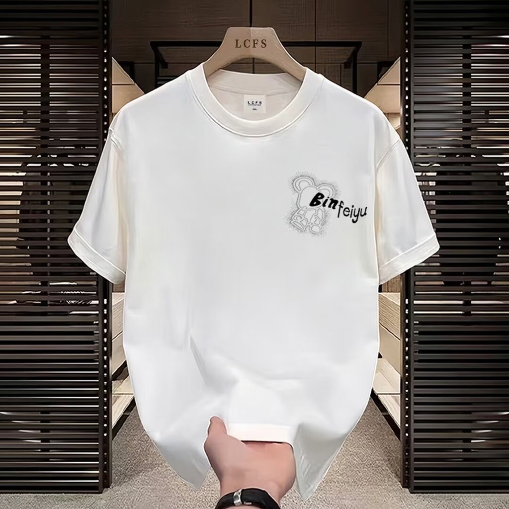 2025 NEW 2025P17 (Pure Cotton 230g) D3231 Black/White/M-5XL new23 YYF4