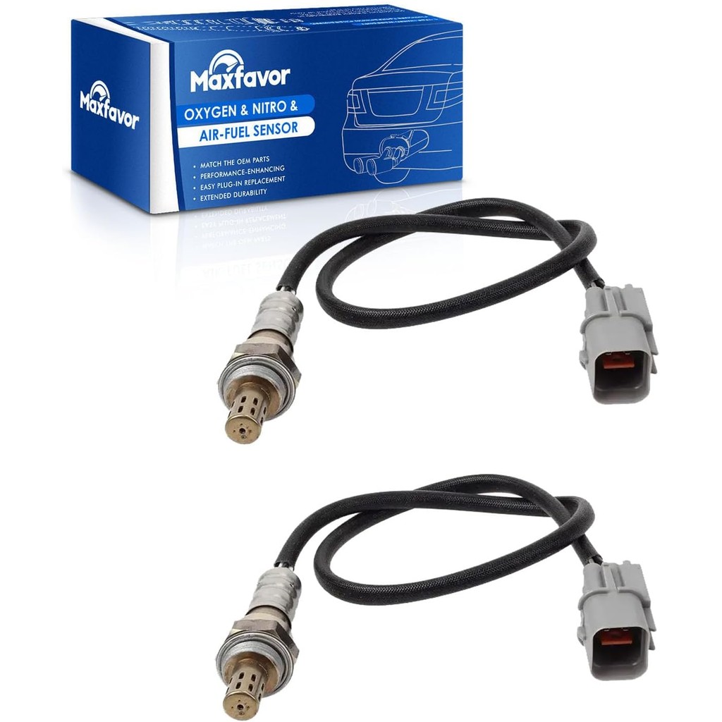 Maxfavor 2 ชิ้นต้นน้ํา Downstream เซนเซอร์ออกซิเจน O2 เซ็นเซอร์ Replacment สําหรับ Mitsubishi 2004-2