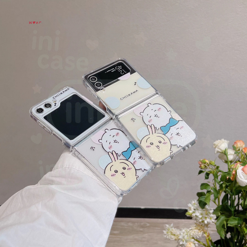 HP สําหรับ Z Flip ที่ไม่ซ้ํากันน่ารักพับกรณี Samsung Z Flip Case 7/2/3/4/5/6 และสําหรับ OPPO FIND N2