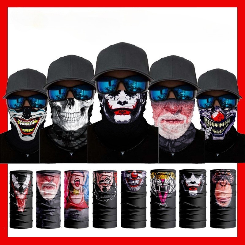 ผ้าบัฟ พิมพ์ลาย กันฝุ่น สำหรับขับขี่รถจักรยานยนต์