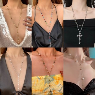 สร้อยคอ อัญมณีสี รูปหัวใจ ins ย้อนยุค สไตล์เกาหลี y2k โลหะผส…