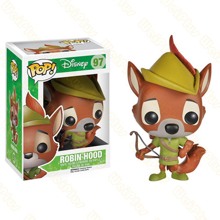 FUNKO POP Disney Classic Animation Fox Robin Hood Robin Hood Viper Figure