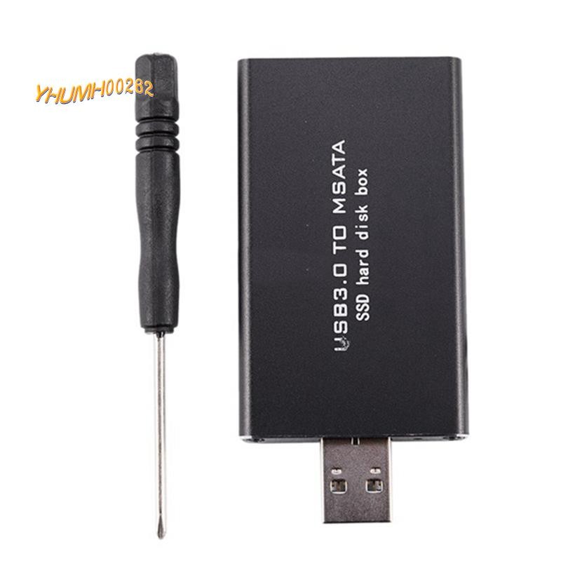 [Bestseller Y2]MSATA to USB USB 3.0 to MSATA SSD USB3.0 to MSATA Case Hard Disk Adapter M2 SSD Exter