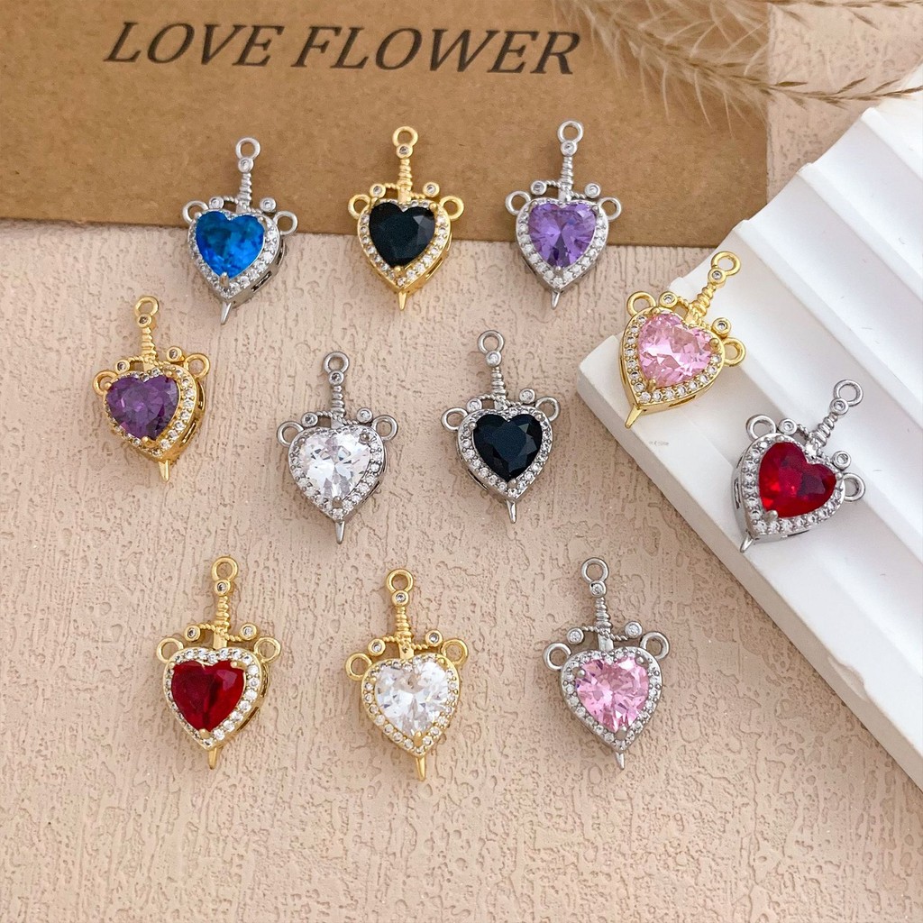 อุปกรณ์จี้ Love Dagger DIY